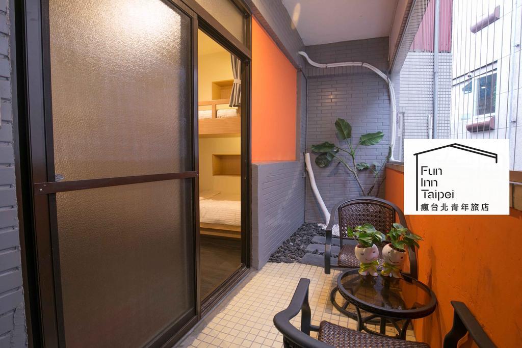 Fun Inn Taipei Hostel מראה חיצוני תמונה