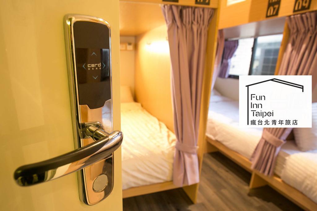Fun Inn Taipei Hostel מראה חיצוני תמונה